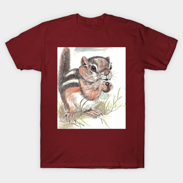 Chip Chipmunk T-Shirt by Dorcas